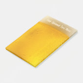 Notes de post-it faites sur commande de BIÈRE (Incliné)