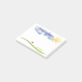 Notes de post-it faites sur commande de conseiller (Incliné)