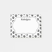 Notes de post-it faites sur commande de monogramme (Devant)