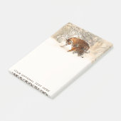 Notes de post-it faites sur commande de tigres (Incliné)