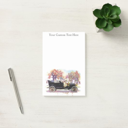 Notes de post-it faites sur commande de voiture (Bureau)