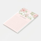 Notes de post-it florales (Incliné)