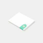 Notes de post-it heureuses d'Emoji de lama (Incliné)