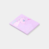 notes de post-it mignonnes de licorne (Incliné)