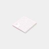 Notes de post-it mignonnes de post-its du lapin | (Incliné)