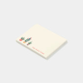 Notes de post-it mises en pot de Succulents (Incliné)