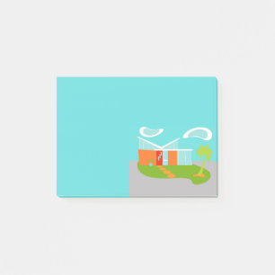 Notes de post-it modernes de Chambre de bande