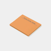 Notes de post-it oranges (Incliné)