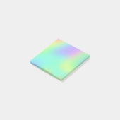 Notes de post-it Pastel Rainbow Gradient (Incliné)