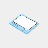 Notes de post-it personnalisées (Incliné)