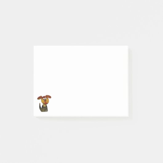 Notes de post-it personnalisées de dessin animé de (Devant)