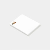 Notes de post-it personnalisées de dessin animé de (Incliné)
