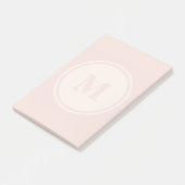 notes de post-it personnalisées de pêche de (Incliné)