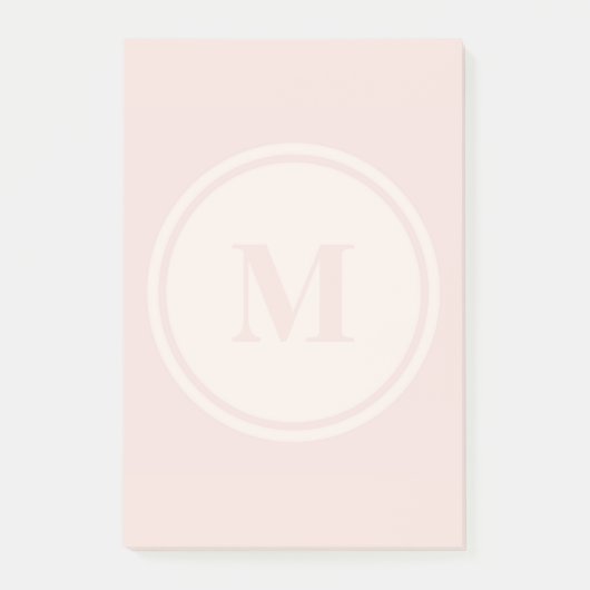 notes de post-it personnalisées de pêche de (Devant)