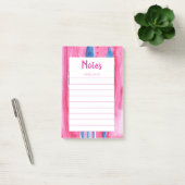 Notes de post-it Pink an Blue Watercolor (Bureau)