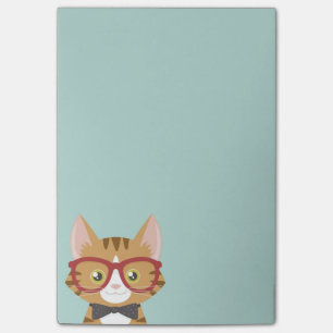 Notes de post-it® pour les enfants de chats Hipste