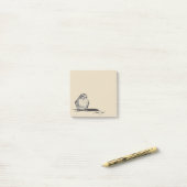 Notes de post-it pour les oiseaux de Chubby (Sur un bureau)