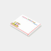 Notes de post-it préscolaires de professeur (Incliné)