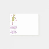 Notes de post-it radieuses d'âne de Jennets (Devant)