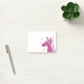 Notes de post-it roses de licorne (Bureau)