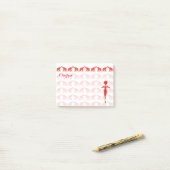 Notes de post-it rouges de diva (Sur un bureau)
