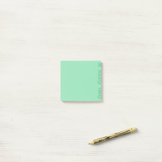 Notes de post-it vertes (Sur un bureau)