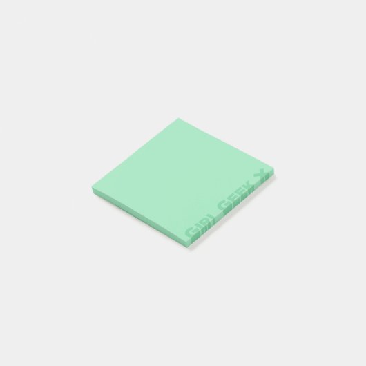 Notes de post-it vertes (Incliné)
