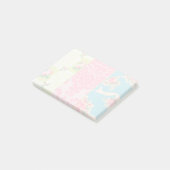 Notes de post-it vintages de papier peint (Incliné)