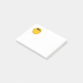 Notes de post-it x3 heureuses de Sun 4 (Incliné)