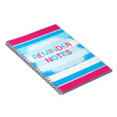 Notes de rappel Carnet photo spirale (Côté Droit)