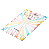 Notes de réunion/Résumé du Bloc-notes - Lumineux (Incliné)