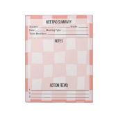 Notes de réunion/Sommaire du Bloc-notes - Vérifica (Tourné)