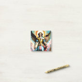 Notes de Saint Michael Post-it (Sur un bureau)