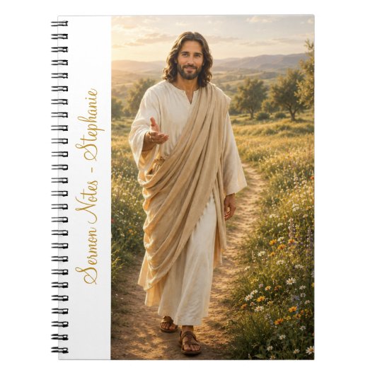 Notes de sermon Jésus Journal d'étude de la Bible (Devant)