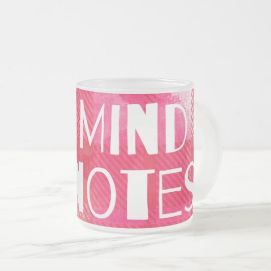 Notes d'esprit Mug (Devant droit)