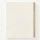 Notes d'étude biblique – Cahier spiralé crème et o (Dos)