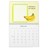 Notes du calendrier des fruits de l'année (Mar 2027)