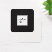 Notes du Carré noir et blanc pour les messages de  (Bureau)