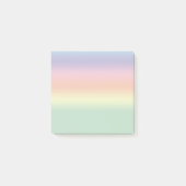 Notes du Pastel Rainbow Post-it (Devant)