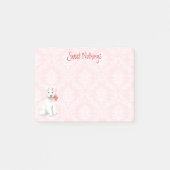 Notes du Rose Valentine Pumi Post-it (Devant)