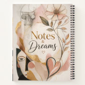 Notes Élégantes & Journal de Rêves (Dos)
