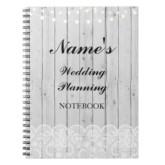 Notes en bois de dentelle de carnet de (Devant)