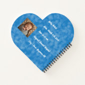 Notes en forme de coeur à mon journal de bébé (Dos)