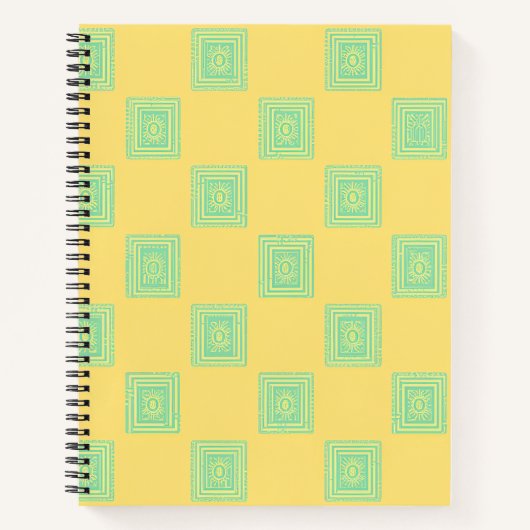 Notes ensoleillées Carnet spiral - Prêt pour l'été (Devant)