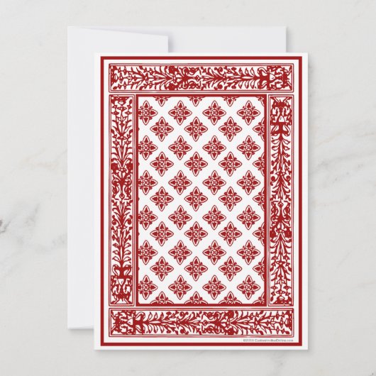 Notes faites sur commande de Merci de mariage de (Dos)