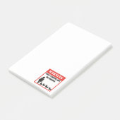 Notes folles de Madame post-it de poulet (Incliné)