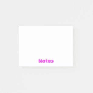 Notes Fuchsia Post-It