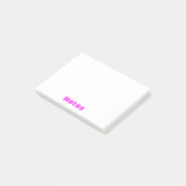 Notes Fuchsia Post-It (Incliné)