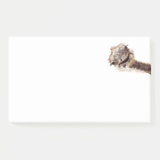 Notes Funny Ostrich Post-it® (Devant)