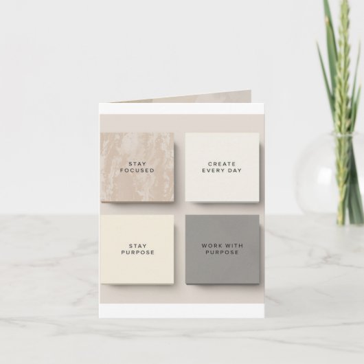 Notes Inspirantes Minimalistes | Moderne De (Devant)